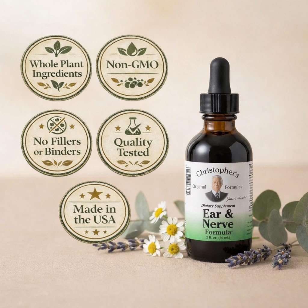 Christopher's Original Formulas Ear and Nerve Extract - 2 fl oz - image 7