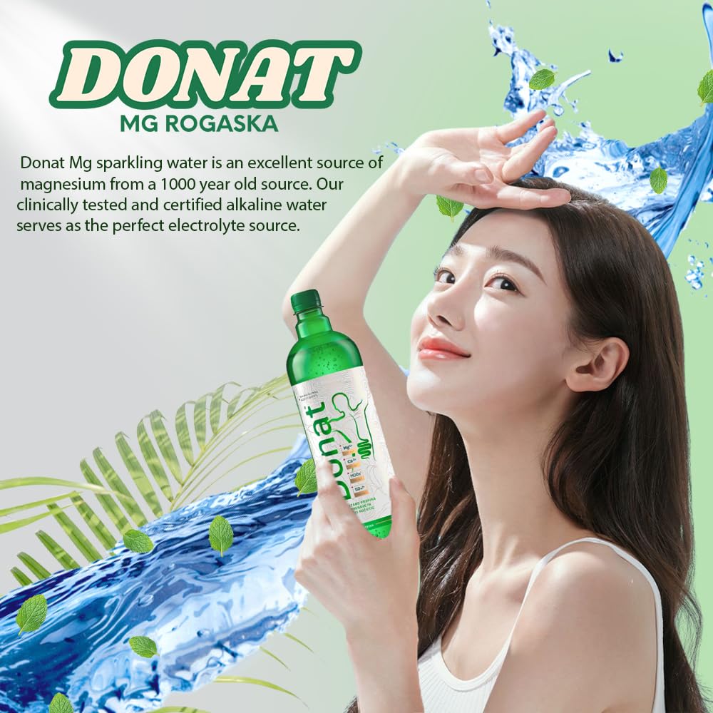 SORINA Rogaska Donat Mg Mineral Water - 6 x 1L Bottles - image 9