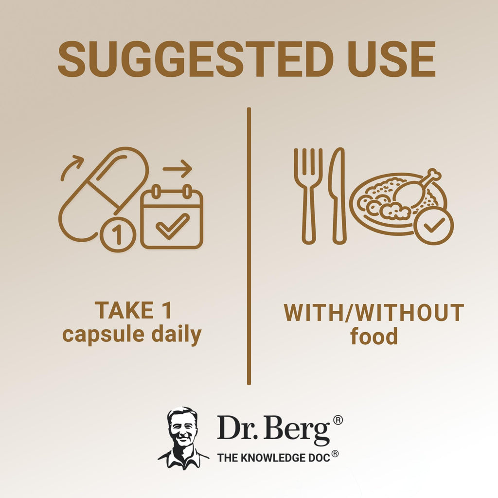 Dr. Berg Maximum Strength Vitamin D3 K2 10,000 IU - 120 Capsules - image 7