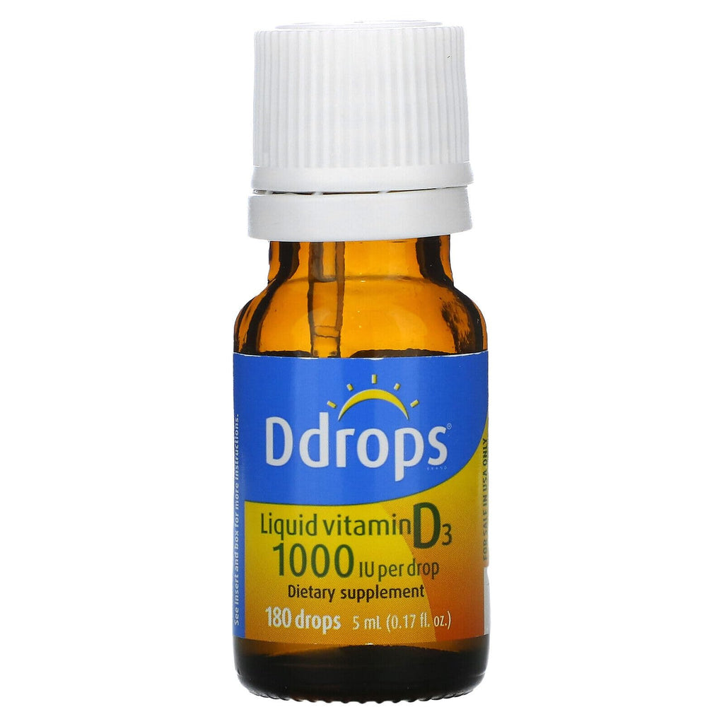Ddrops VIT D,1000 Iu,180 Drops - image 6