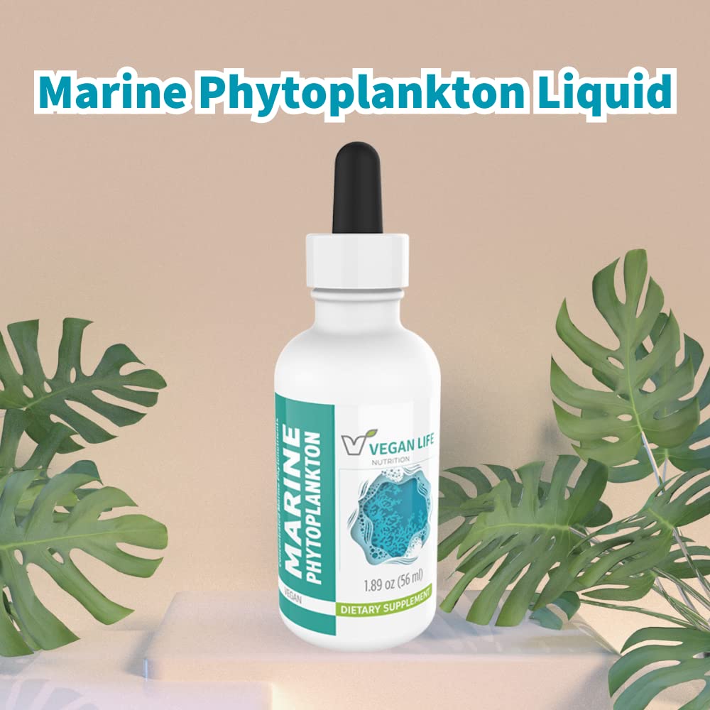 Vegan Life Nutrition Marine Phytoplankton Liquid - 1.89 Fl Oz - image 4