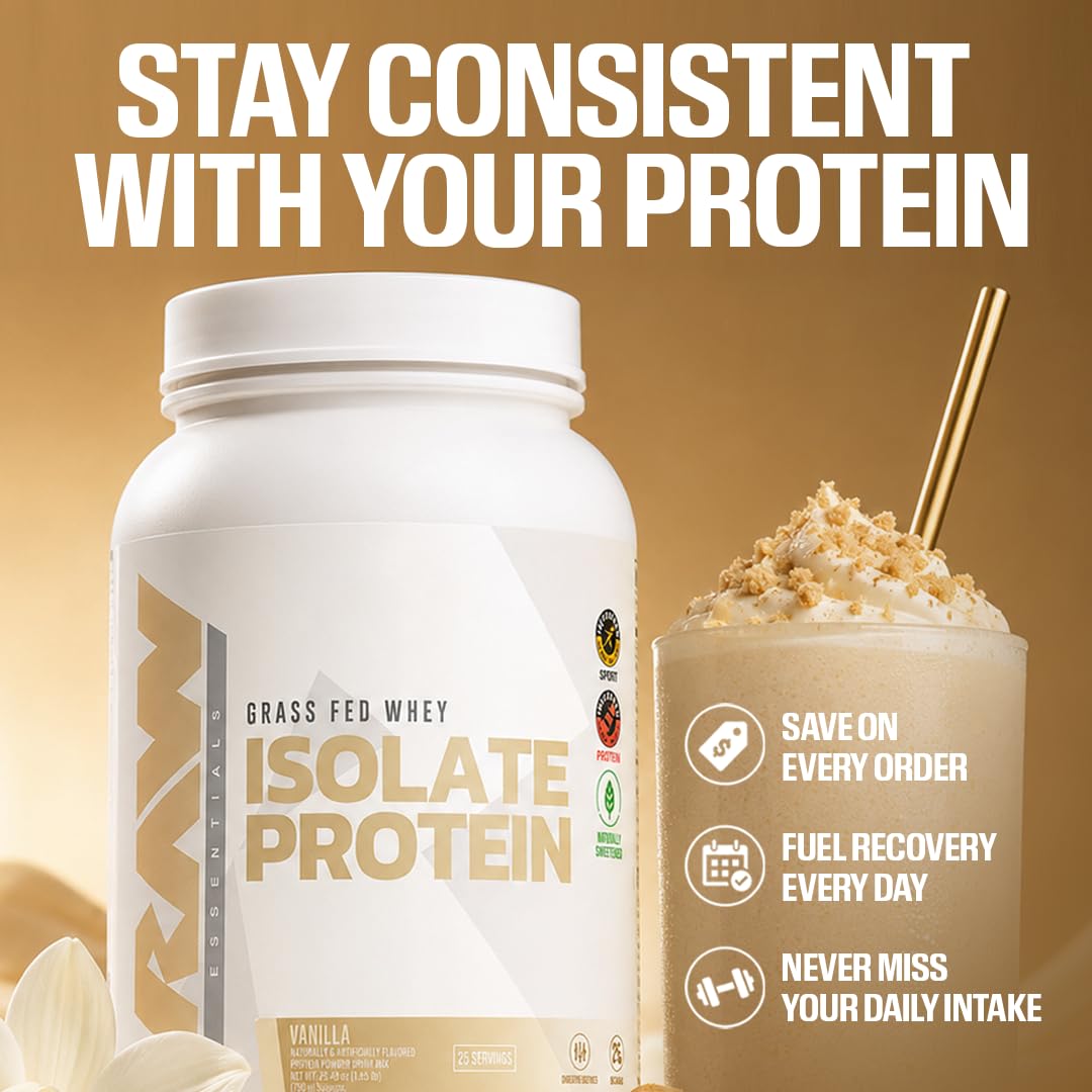 RAW Whey Protein Isolate Powder
