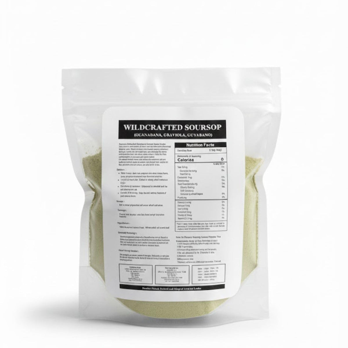 Purelife Herbs Graviola Soursop Leaves Powder - 16 oz - image 2