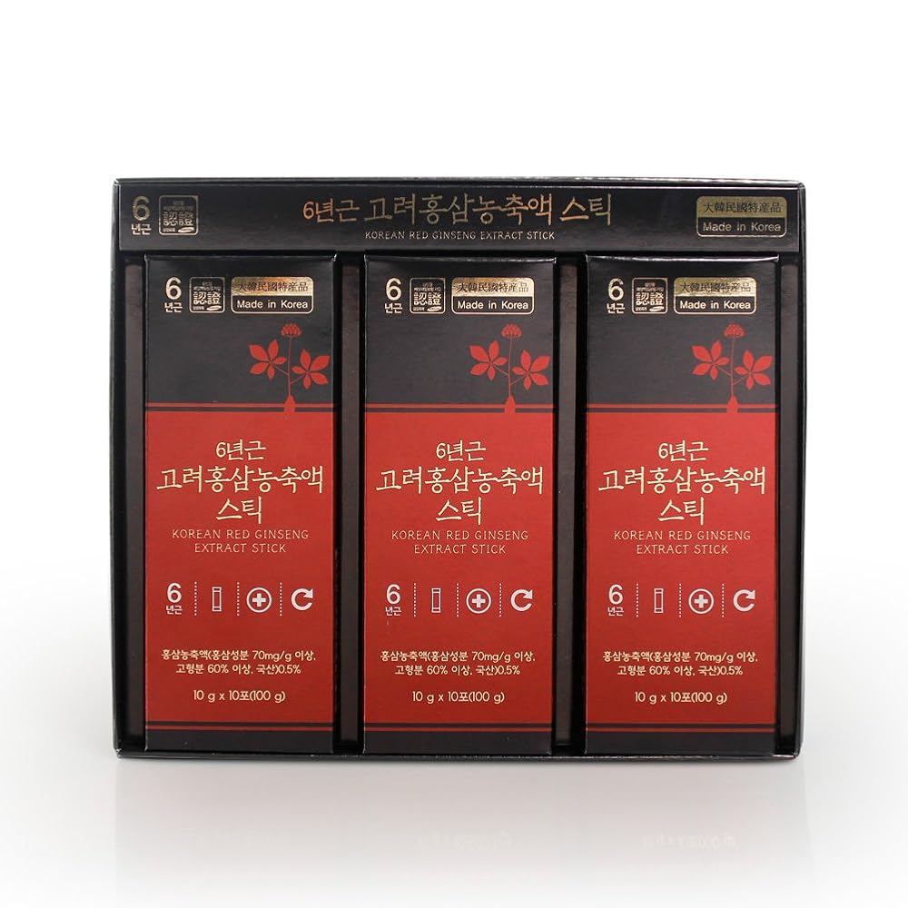 KGC JUNGWONSAM 6 Years Red Ginseng Extract Stick - 30 Sticks - image 2