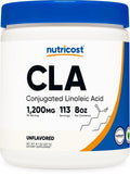 Nutricost CLA Powder (Conjugated Linoleic Acid) - 8oz