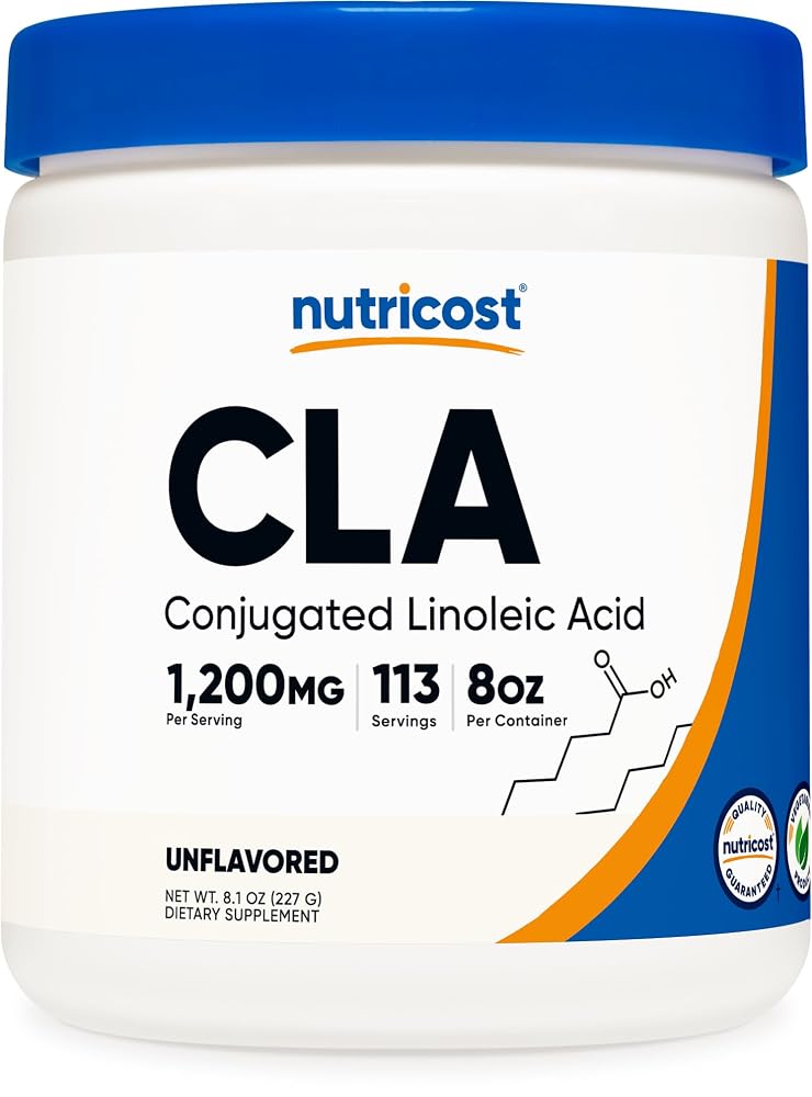 Nutricost CLA Powder (Conjugated Linoleic Acid) - 8oz