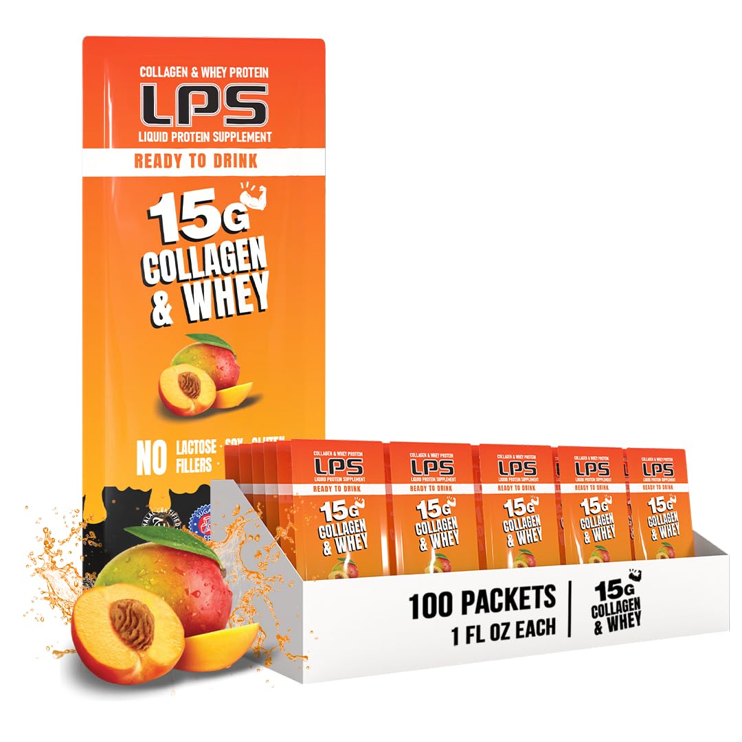 Nutritional Designs LPS Liquid Collagen & Whey Protein Supplement
