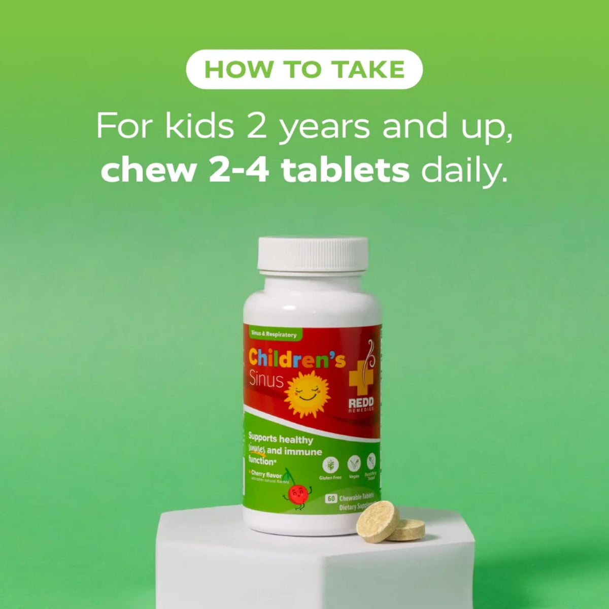 Redd Remedies Children's Sinus Support Chewable - 60 Tablets - image 5
