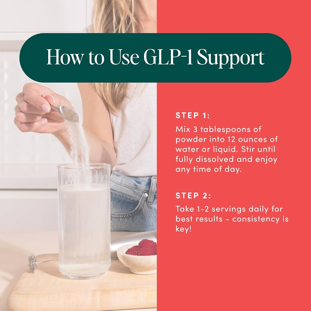 Bio.me GLP-1 Support Powder Raspberry - 24 Servings - image 6