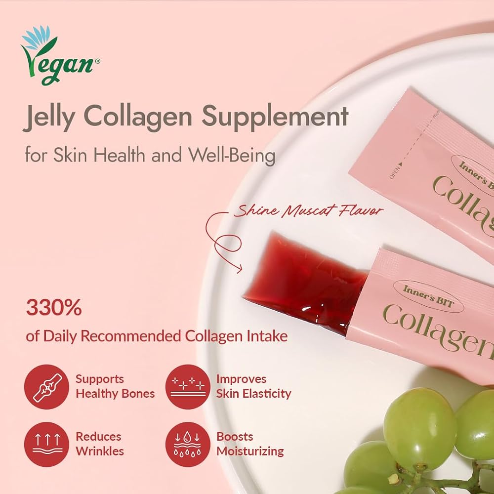 MIZON INNERSBIT Collagen Jelly 3300 Vegan Korean Collagen Jelly Snack