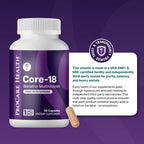 ProCare Health Core-18 Bariatric Multivitamin with Iron - 30 Capsules - image 7