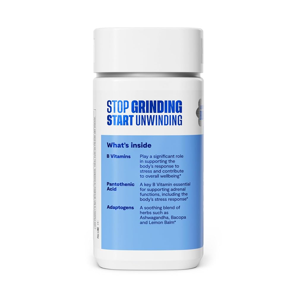 Health by Habit Capsule Stress Relief Vitamins Standard 60 PC Count