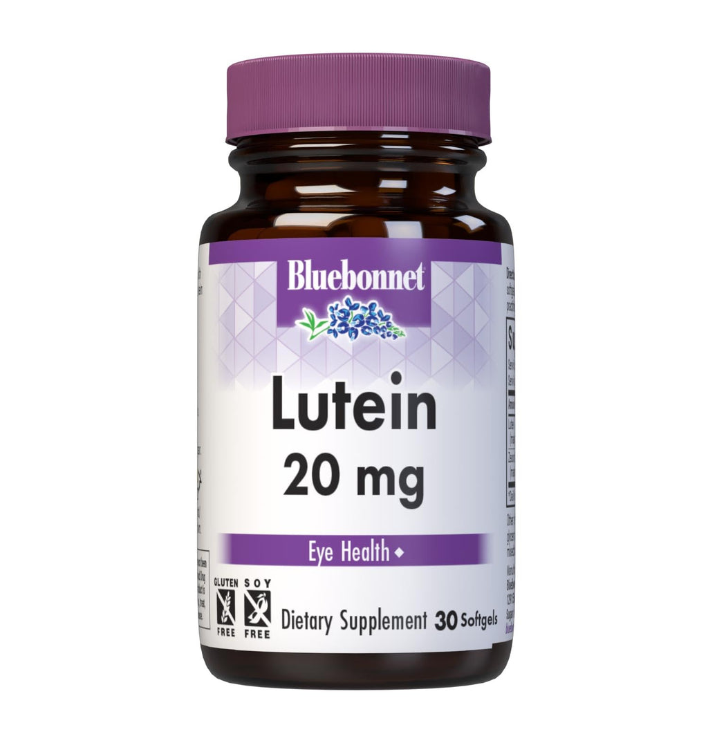 BlueBonnet Nutrition Lutein 20 mg - 30 Softgels