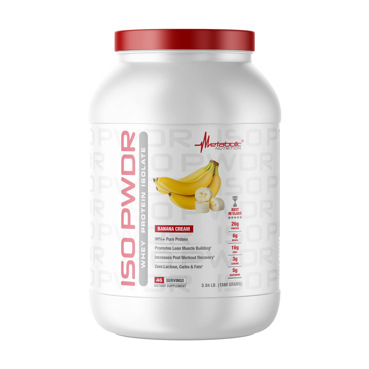 Metabolic Nutrition Whey Protein Isolate ISO PWDR