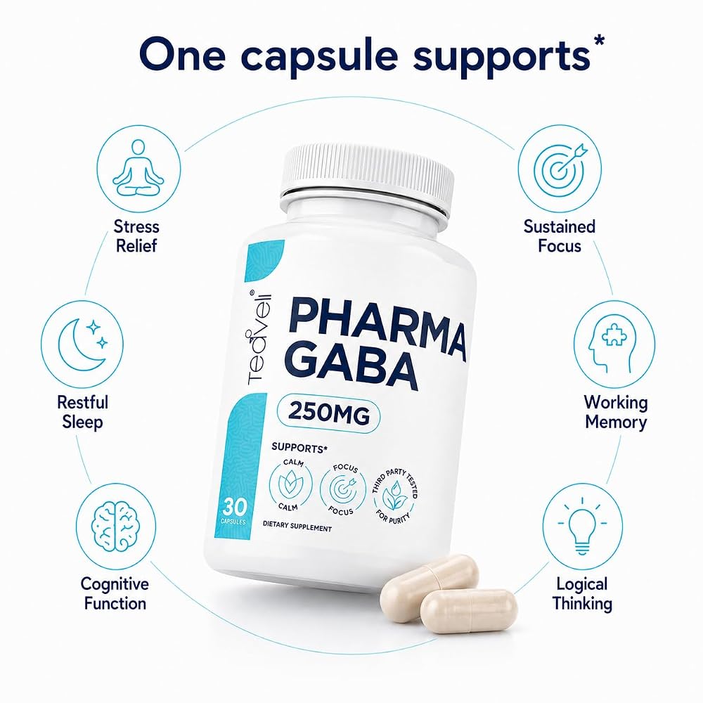 Teaveli PharmaGABA Capsules