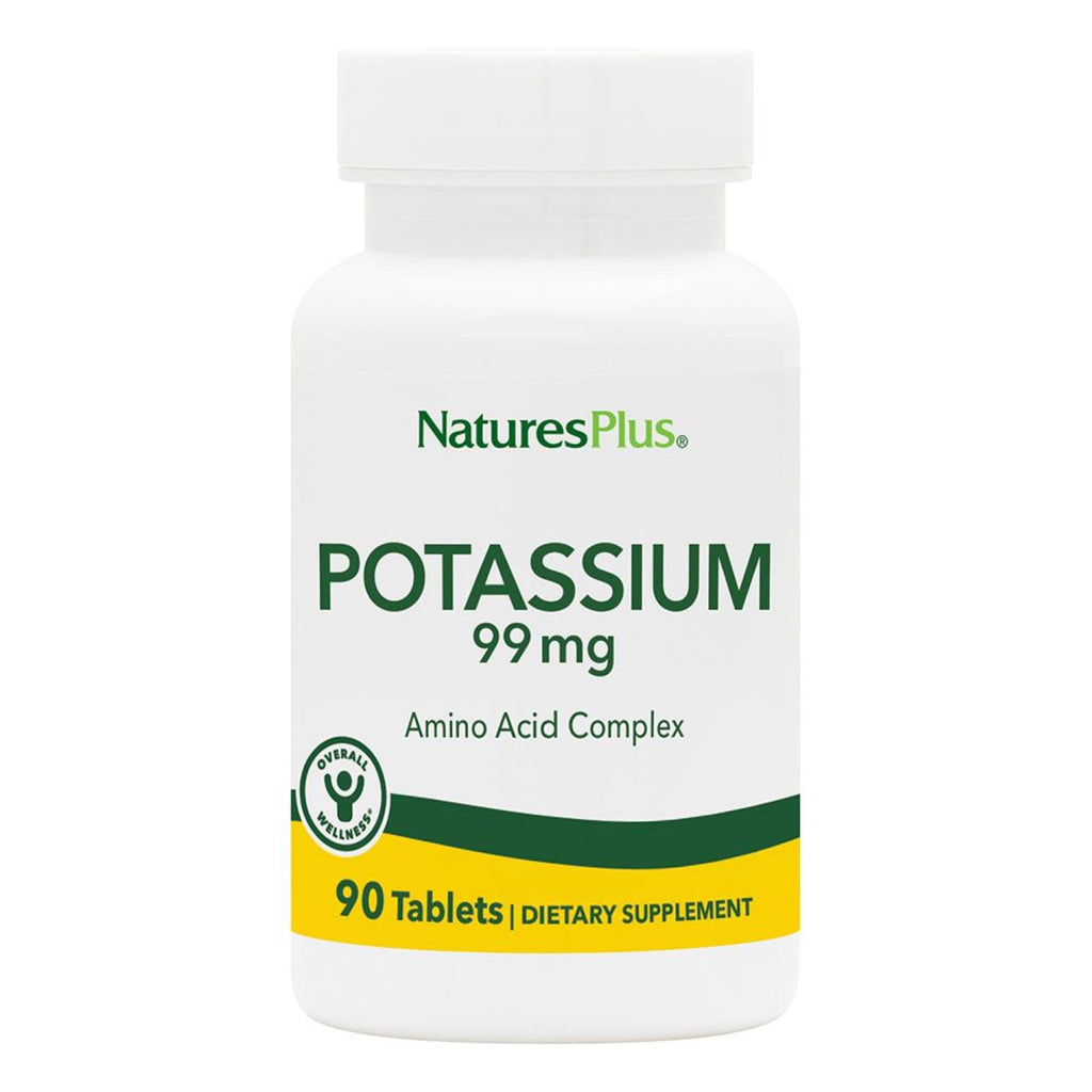 NaturesPlus Nature's Plus Potassium 99 mg - 90 Tablets