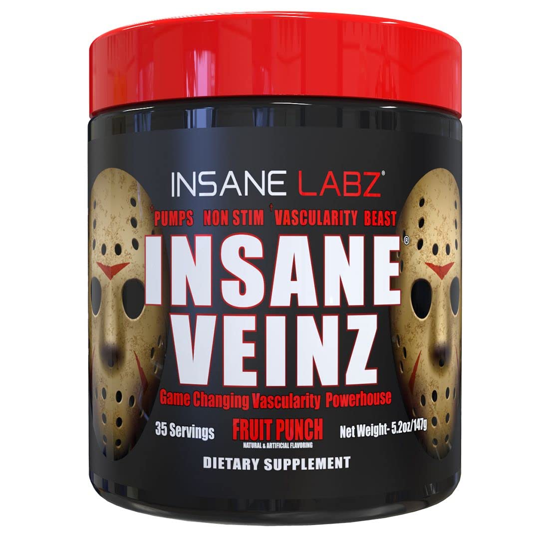Insane Labz Insane Veinz Non Stimulant NO Enhancing Powder