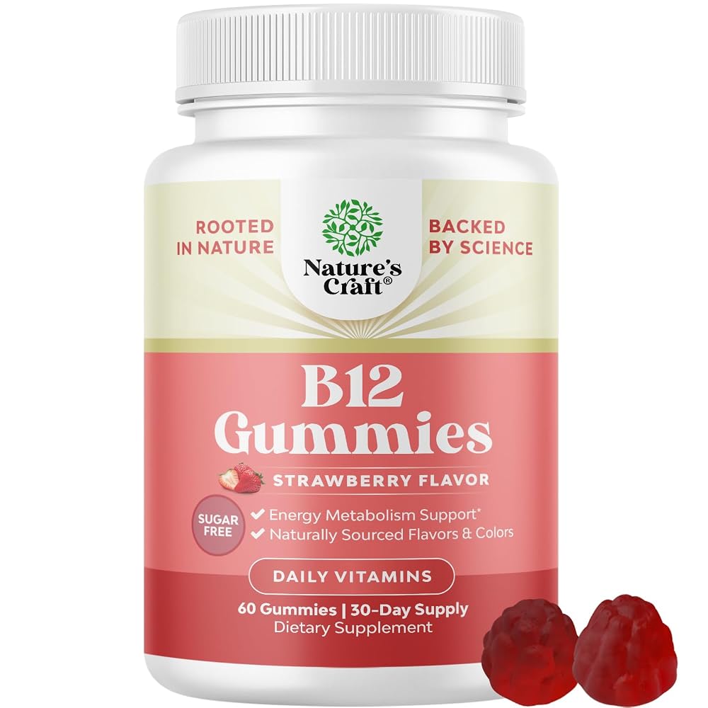 Natures Craft Vitamin B12 Gummies for Adults