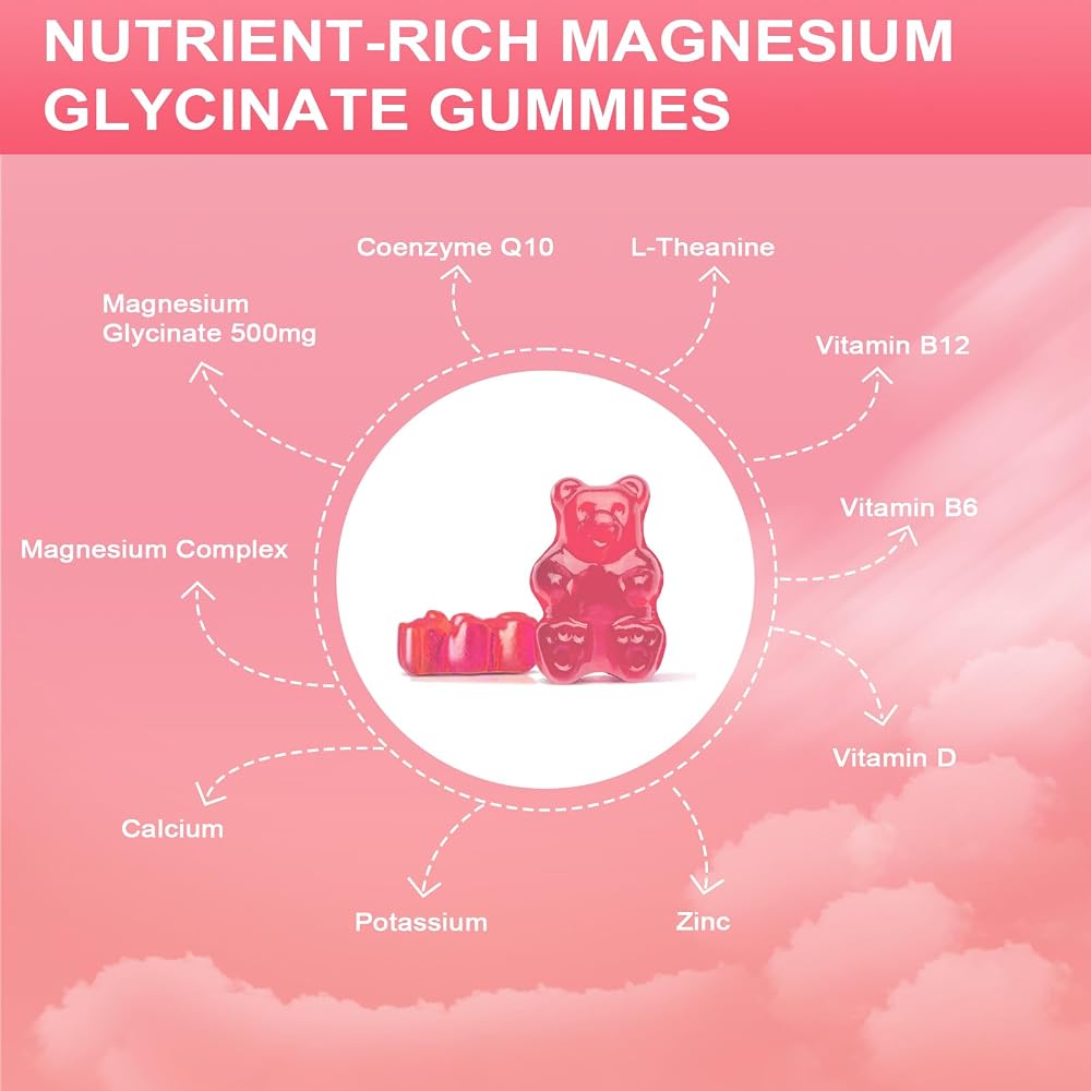Bunkka Magnesium Glycinate Gummies 500mg - 60 Gummies - image 2
