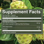 Pure Nutrition Noni Fruit Extract 300mg - 240 Capsules - image 2