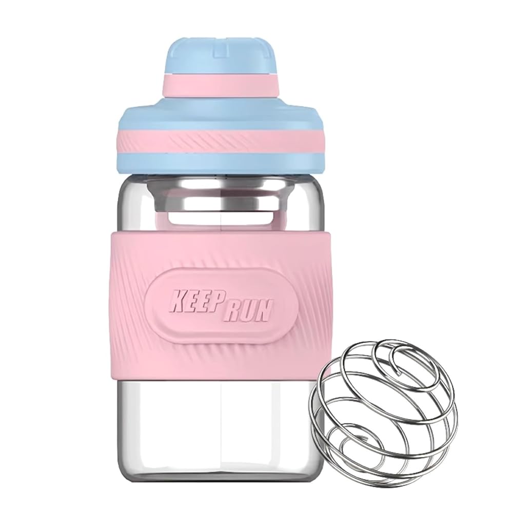 HENGFEI Glass Shaker Bottle for Protein Mixes