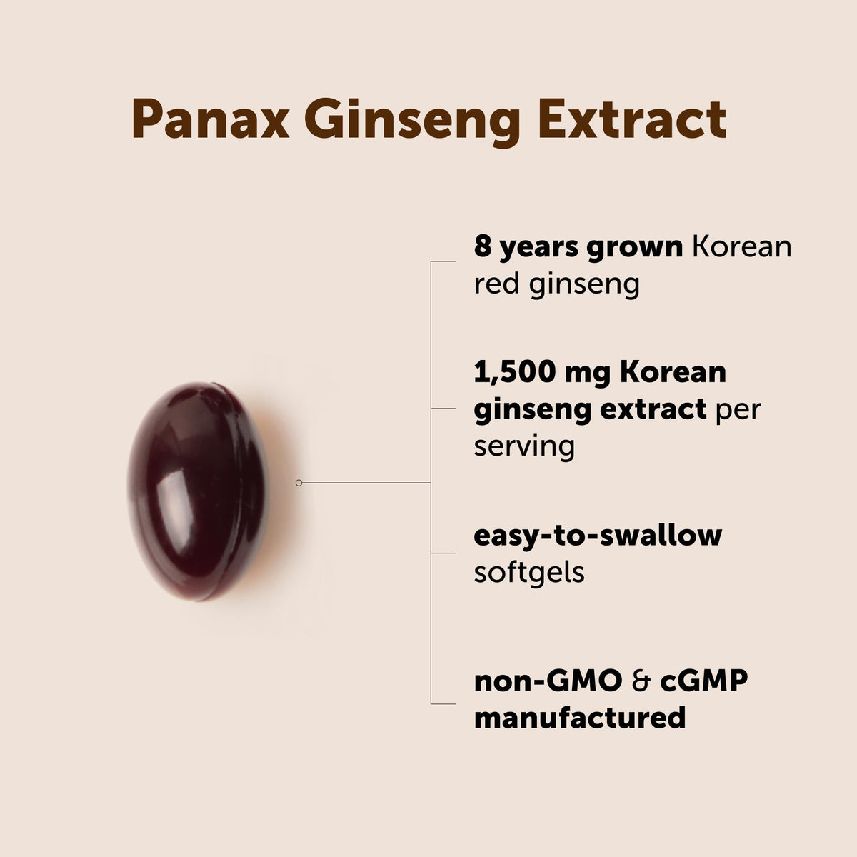 Micro Ingredients Red Panax Ginseng Supplement - 300 Softgels - image 3