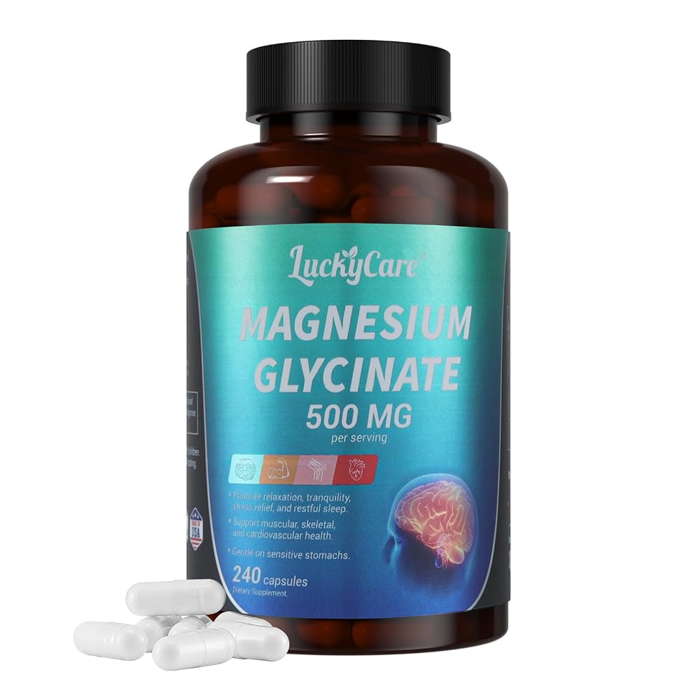 Luckycare Magnesium Glycinate 500mg