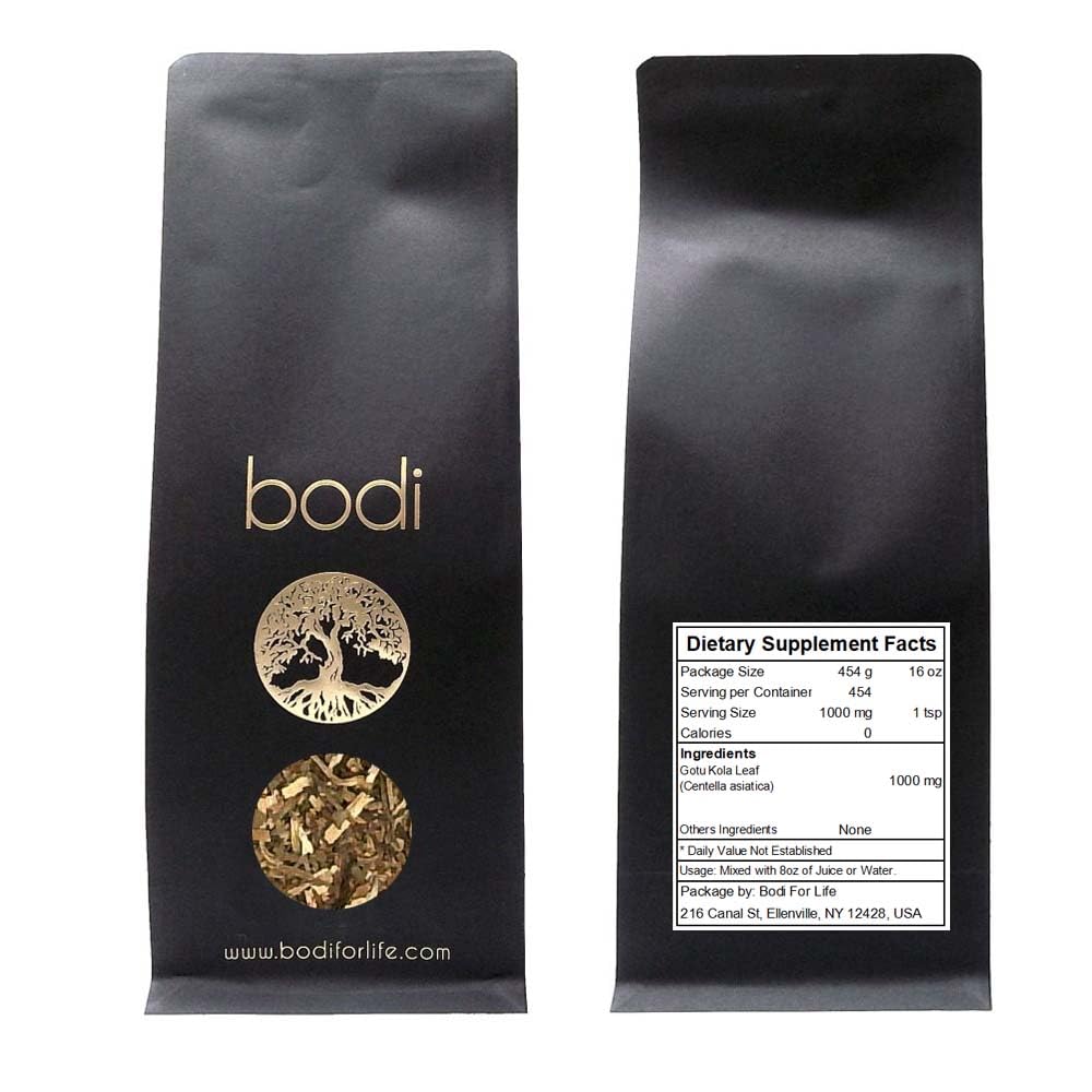 bodi : Gotu Kola Leaf Cut Dried
