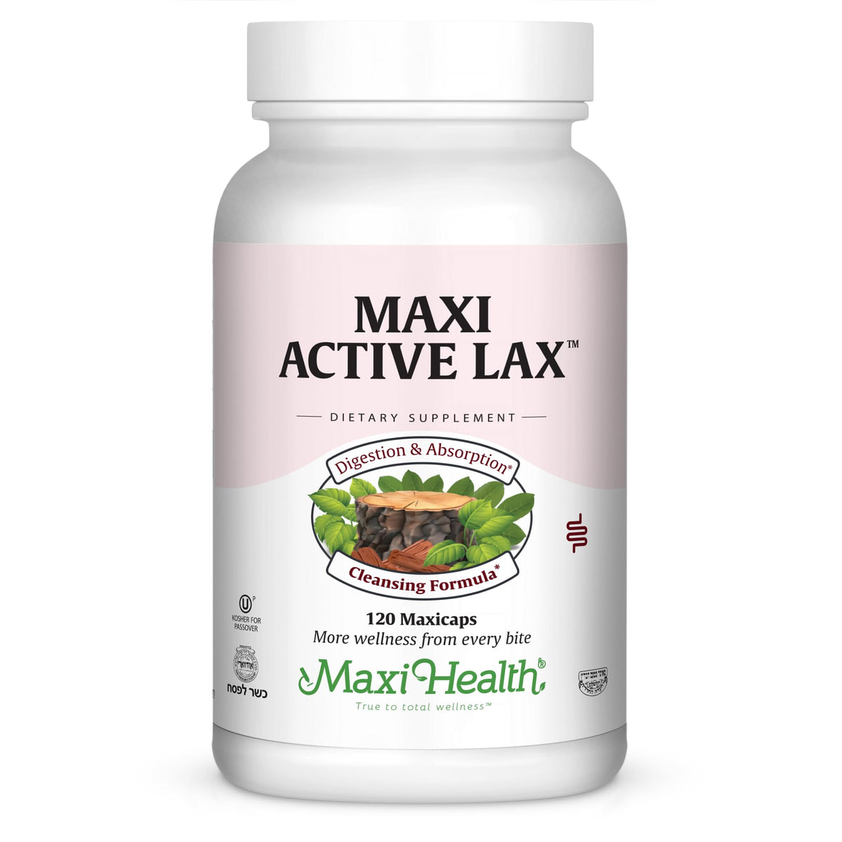 Maxi Health Constipation Relief with Senna - 120 Capsules
