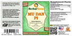 Herbal Terra LLC Mu Dan Pi, Tree Peony (Paeonia Suffruticosa)