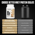NutraBio Natural Whey Protein Isolate Powder Vanilla - 20 Servings - image 7