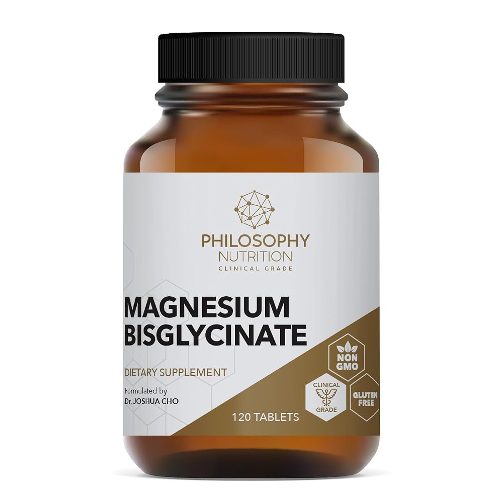 Philosophy Nutrition Magnesium Bisglycinate 200 mg - 120 Tablets