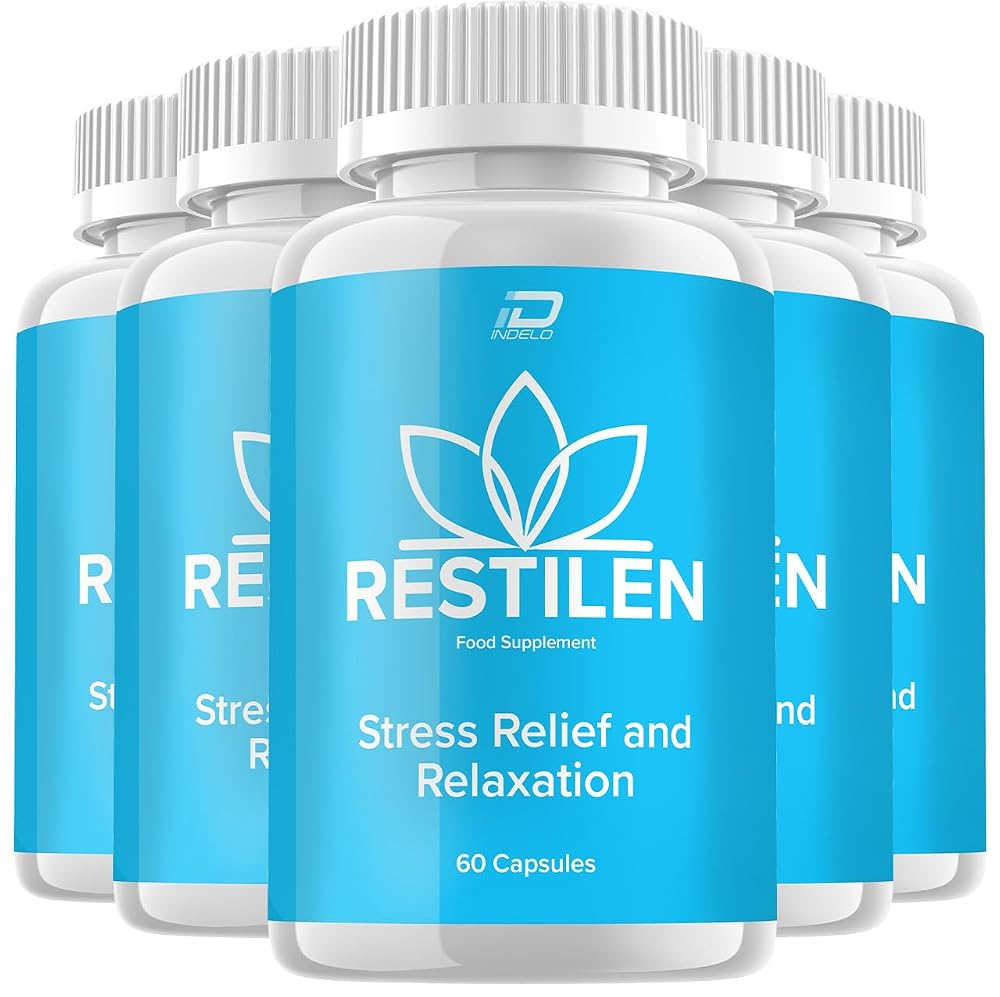 Indelo Restilen Stress Relief Capsules - 300 Capsules