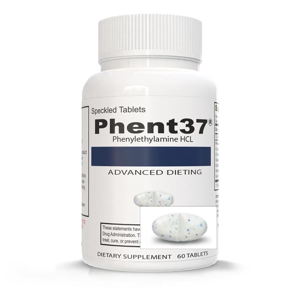 Vitamart Phent37 Phenylethylamine HCL Weight Management - 60 Tablets