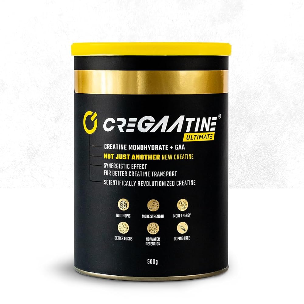 CreGAAtine Creatine Monohydrate + GAA Powder - 500g
