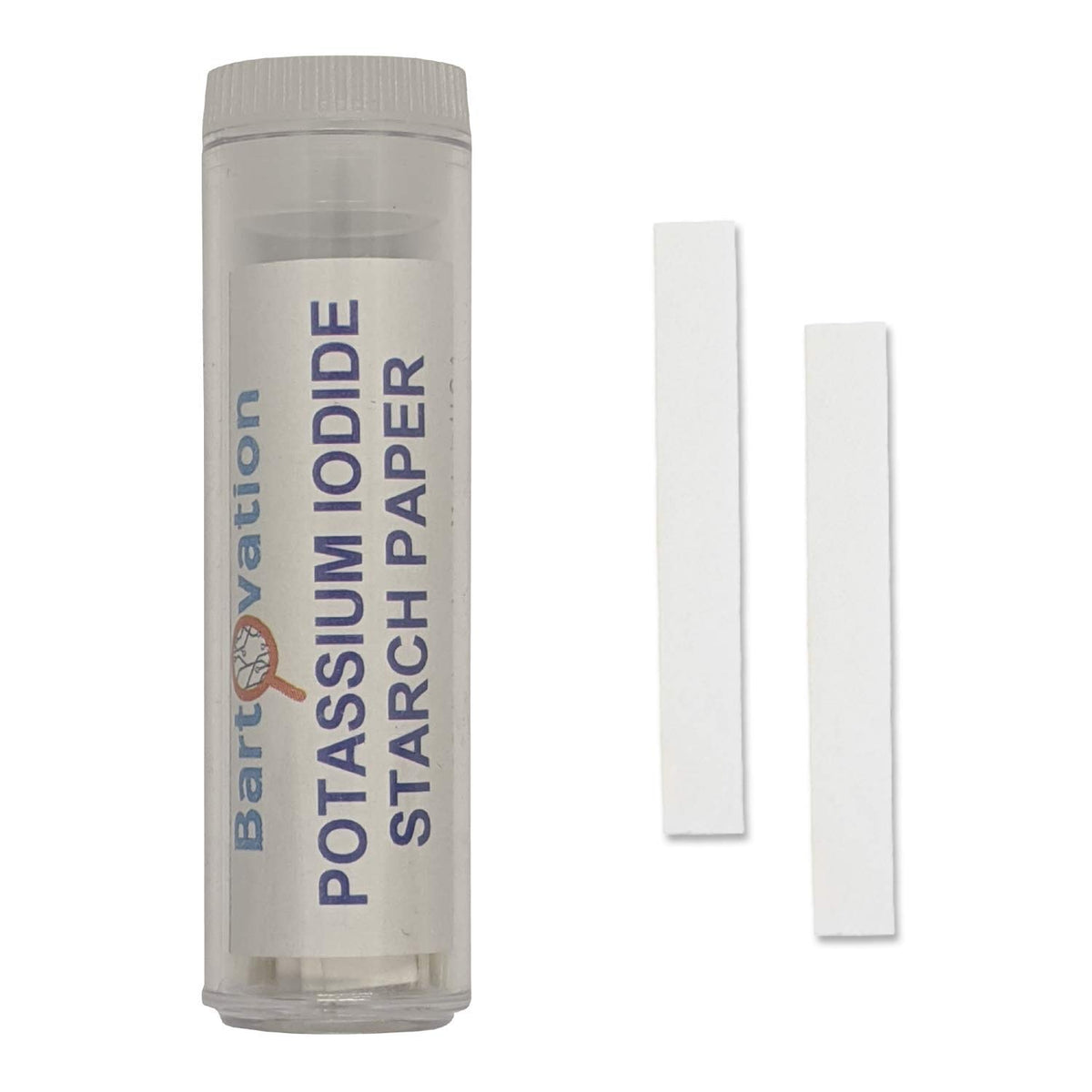 Bartovation Potassium Iodide Starch Test Paper Strips - 100 Pack
