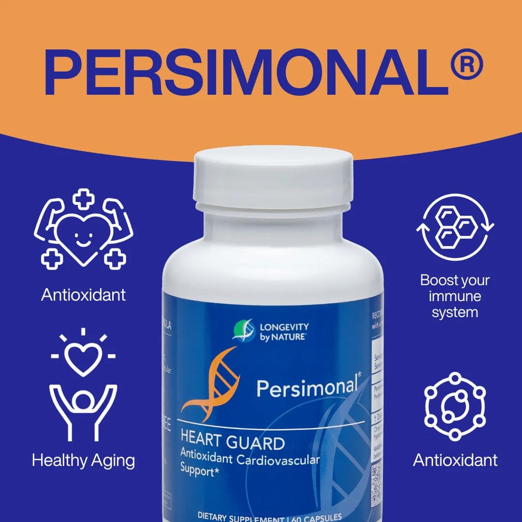 Longevity by Nature Persimmon Leaf Extract Heart Wellness - 60 Capsules - image 5