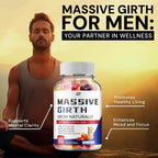 Indelo Massive Girth Hemp Gummies for Men - 300 Gummies - image 4