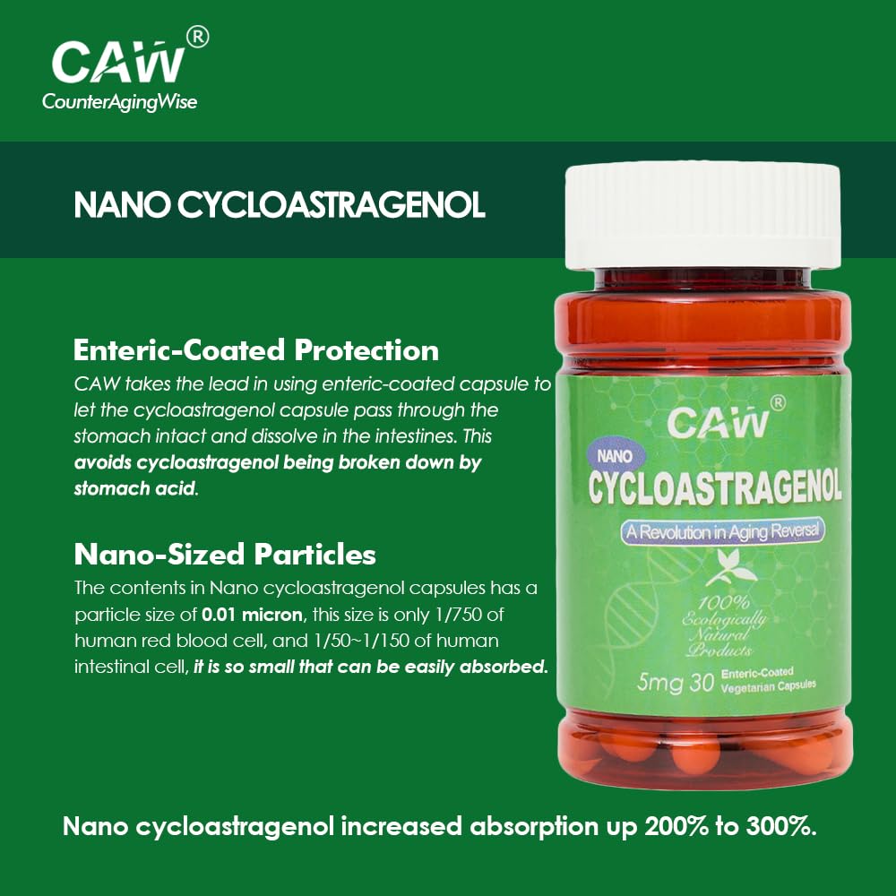 CAW Nano Cycloastragenol 5mg