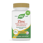 Nature's Way Zinc Lozenges with Vitamin C & Echinacea - 60 Count