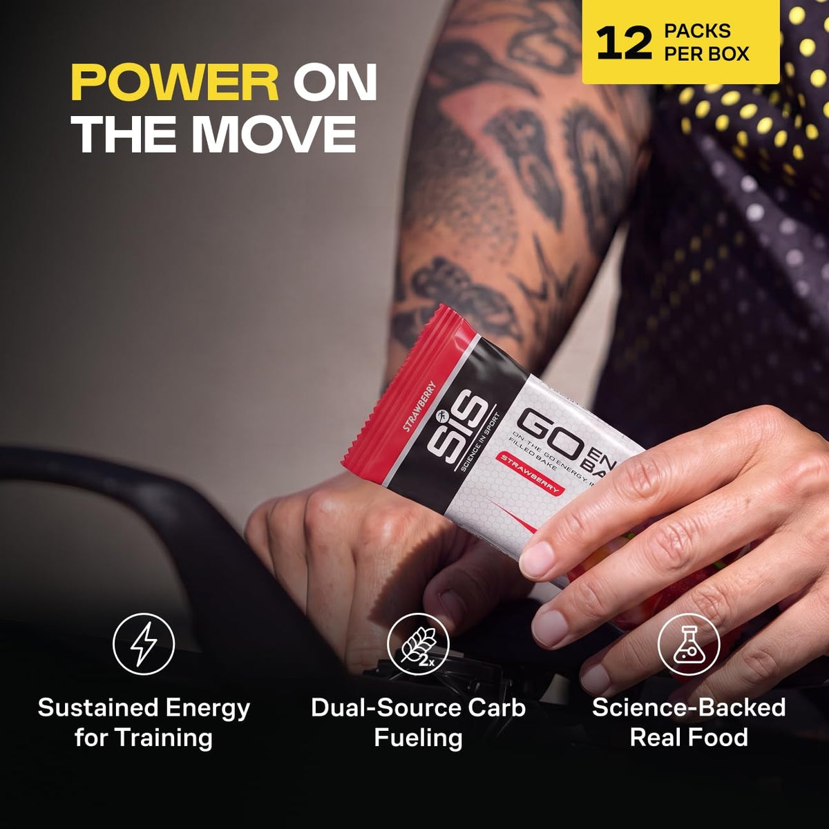 Science in Sport SiS GO Energy Bakes, 30g Dual-Source Carbohydrates