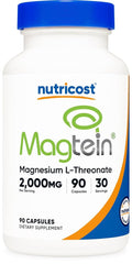 Nutricost Magtein Magnesium L-Threonate 2000mg - 90 Capsules