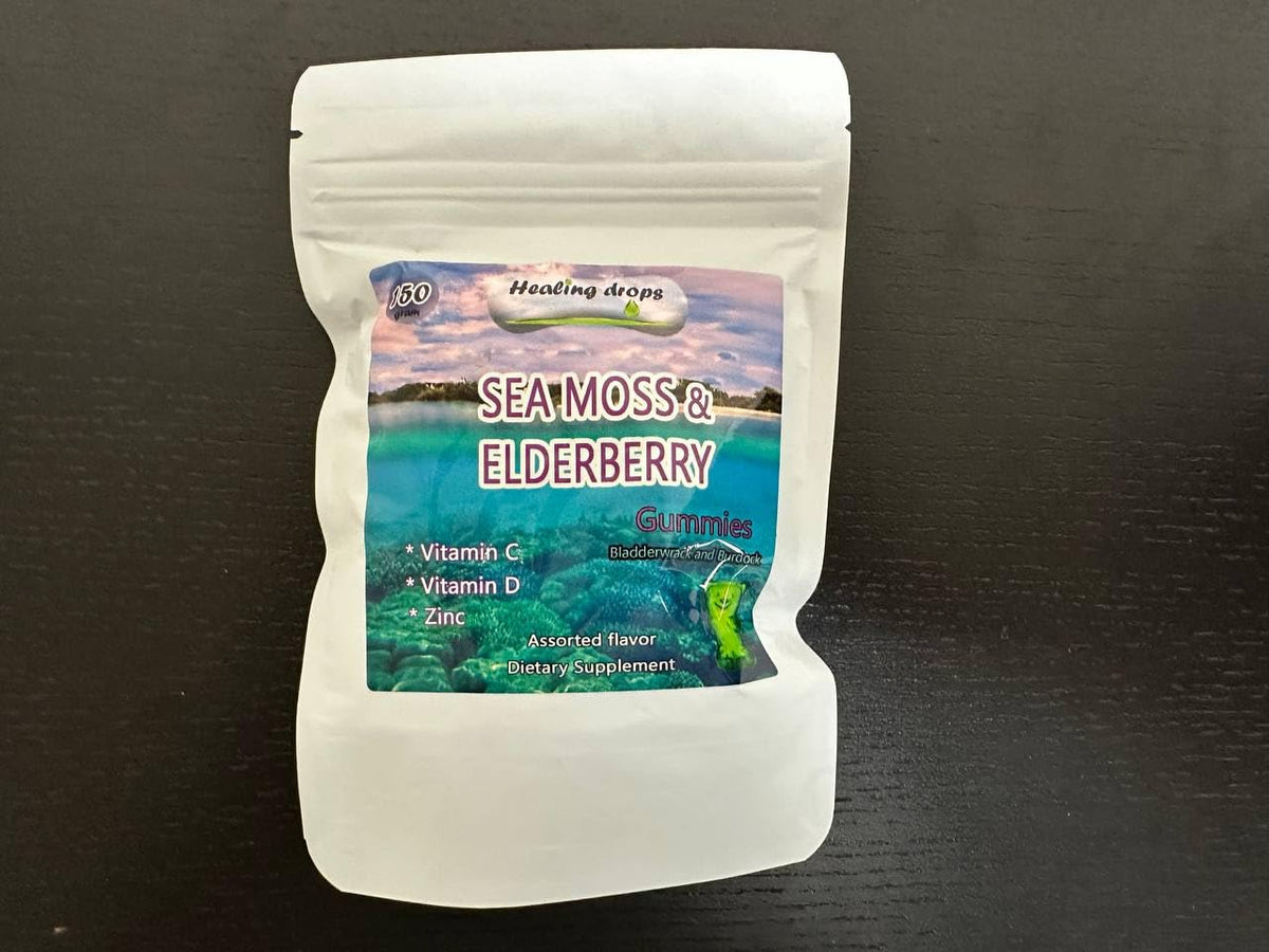 HEALING DROPS Irish Sea Moss Gummies