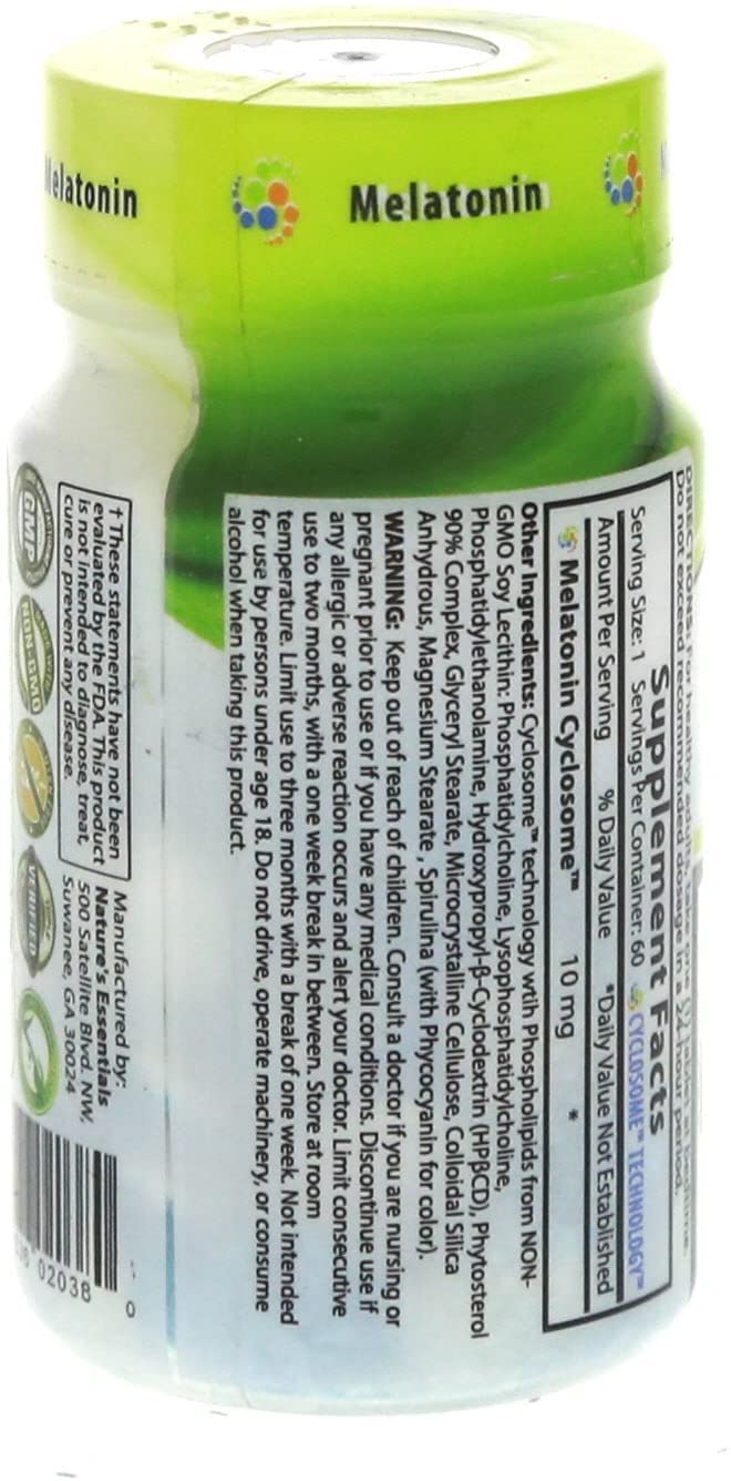 NATURE'S ESSENTIALS Melatonin