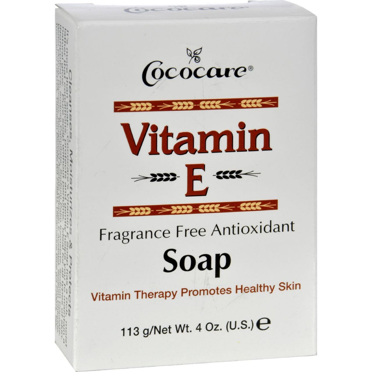 Cococare Vitamin E Soap - 4 Ounce Bar - image 3