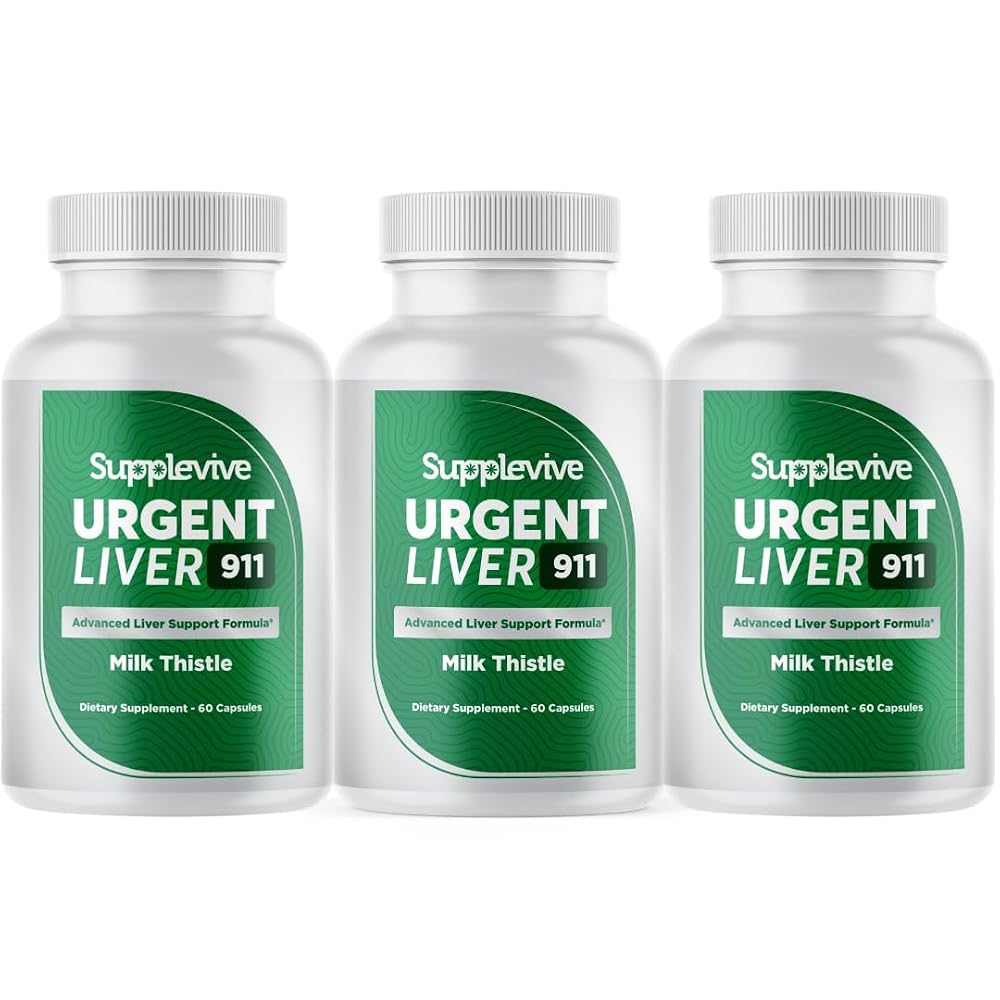 Supplevive Urgent Liver 911 Herbal Liver Support Supplement Liver