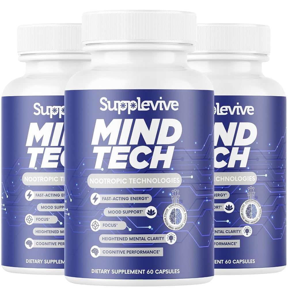Supplevive MindTech - Nootropic Brain Support Supplement - Focus
