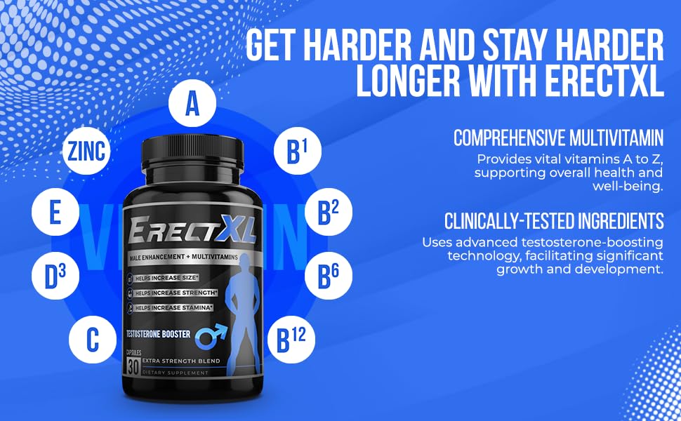 ErectXL Daily Multivitamin for Energy & Strength - 30 Capsules - image 5