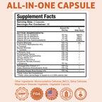 Health Dose Brain Dose Premium Nootropic Supplement - 60 Capsules - image 3