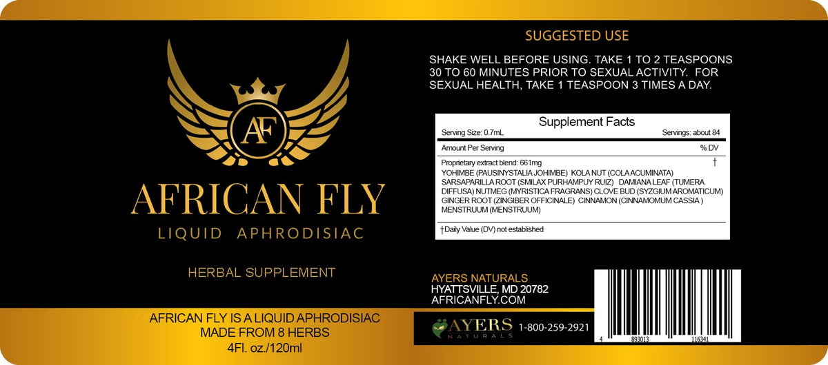 AF African Fly All Natural Vegan Energy Supplement - 2-Pack - image 8